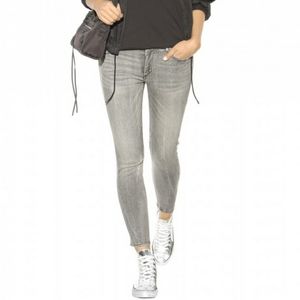 True Religion Halle Mid Rise Super Skinny Jeans